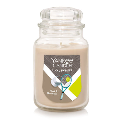 Lucky Sweater Original Large Jar Candle