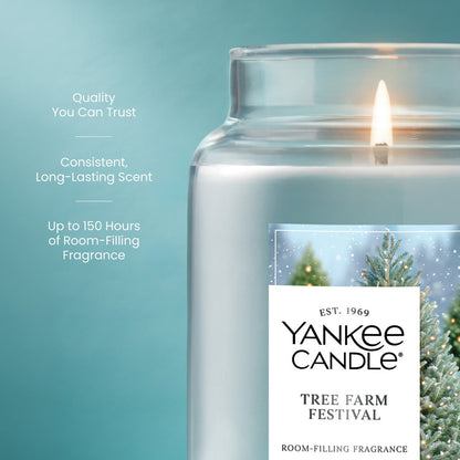Tree Farm Festival Original Large Jar Candle