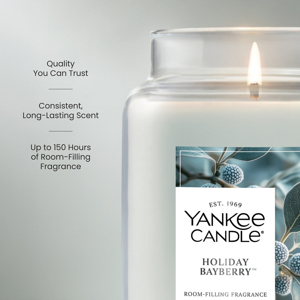 Holiday Bayberry™ Original Large Jar Candle