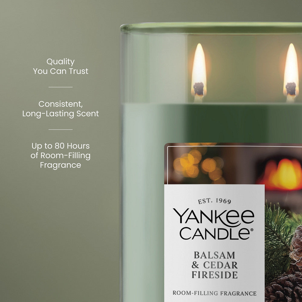 Balsam & Cedar Fireside Original Large Jar Candle