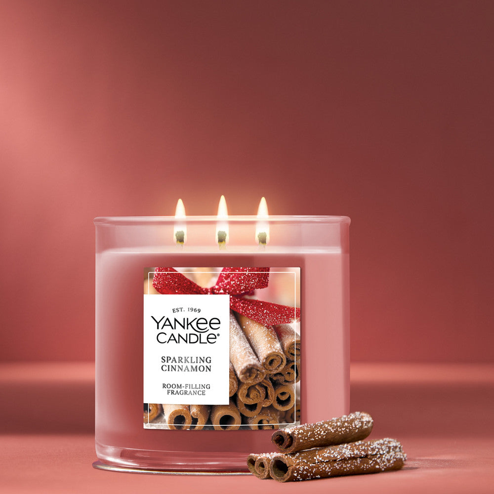 Sparkling Cinnamon 3-Wick Candle