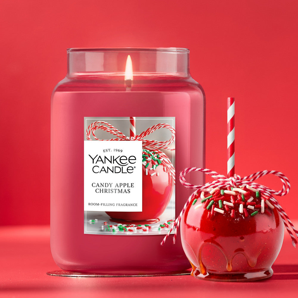 Candy Apple Christmas Original Large Jar Candle