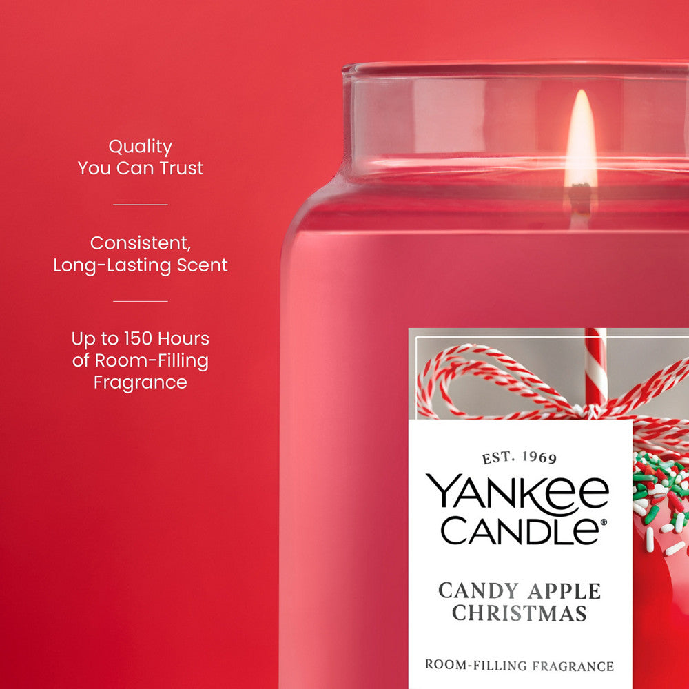 Candy Apple Christmas Original Large Jar Candle