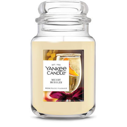 Merry Bubbles Original Large Jar Candle