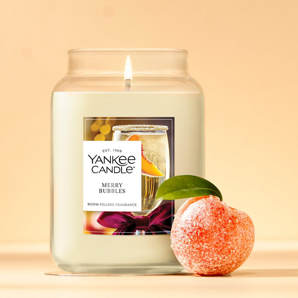Merry Bubbles Original Large Jar Candle