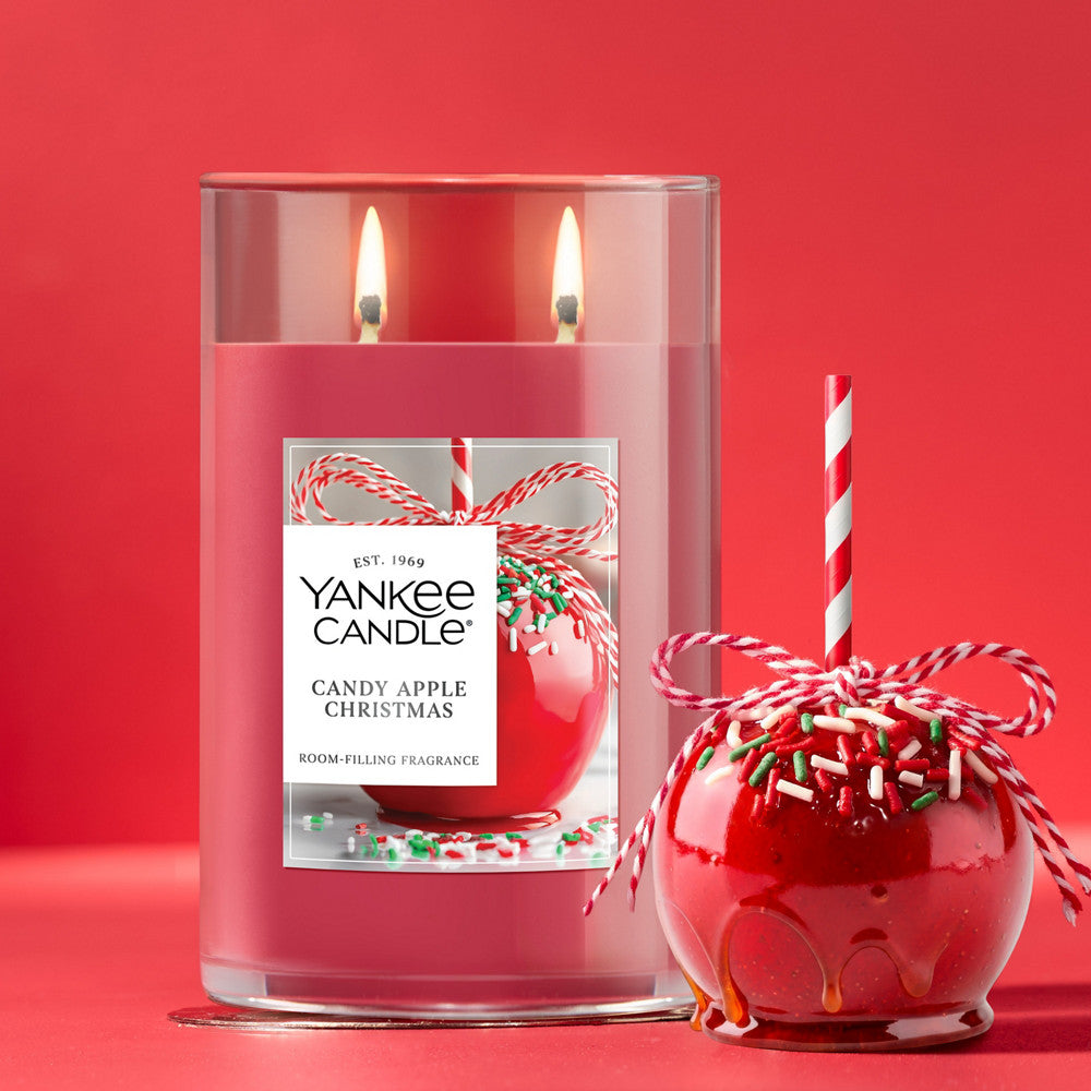 Candy Apple Christmas Large Tumbler Candle