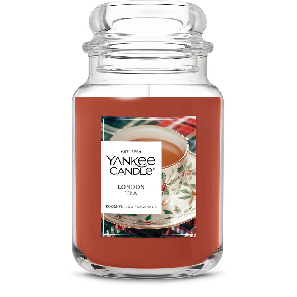 London Christmas Tea Original Large Jar Candle