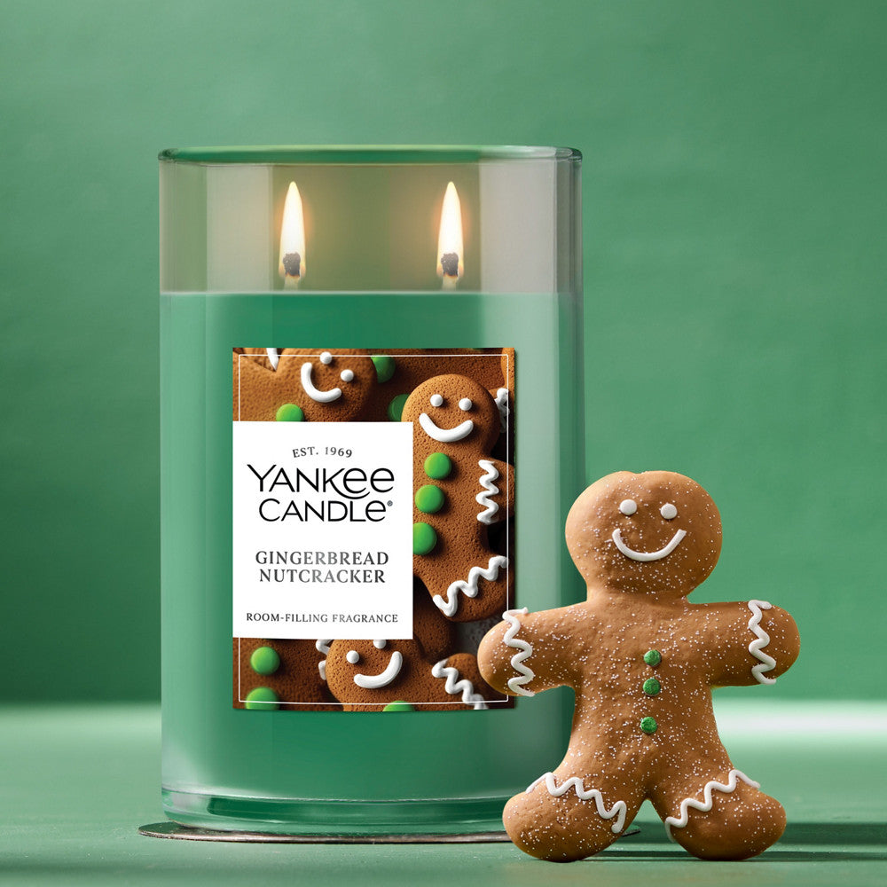 Gingerbread Nutcracker Large Tumbler Candle
