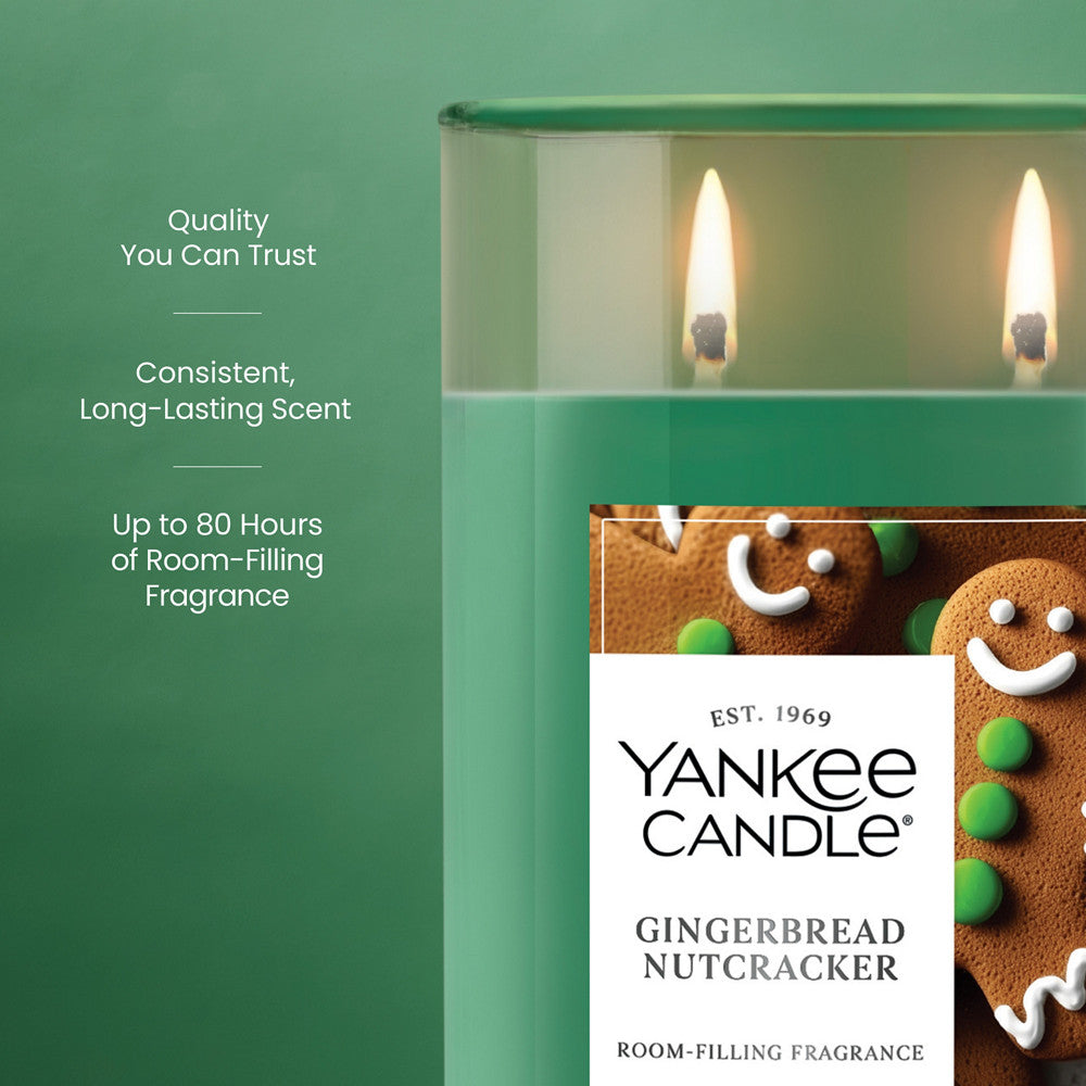 Gingerbread Nutcracker Large Tumbler Candle