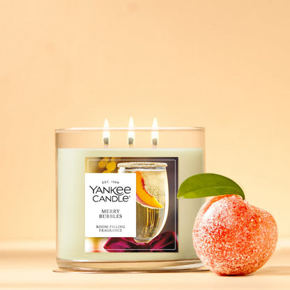 Merry Bubbles 3-Wick Candle