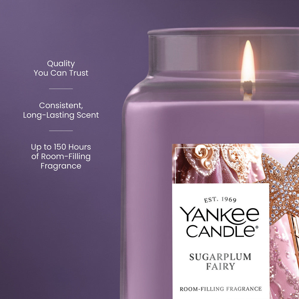 Sugarplum Fairy Original Large Jar Candle