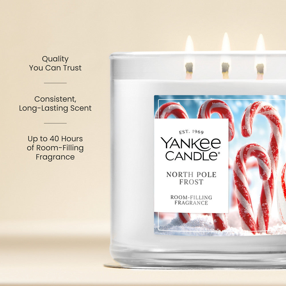 North Pole Frost 3-Wick Candle