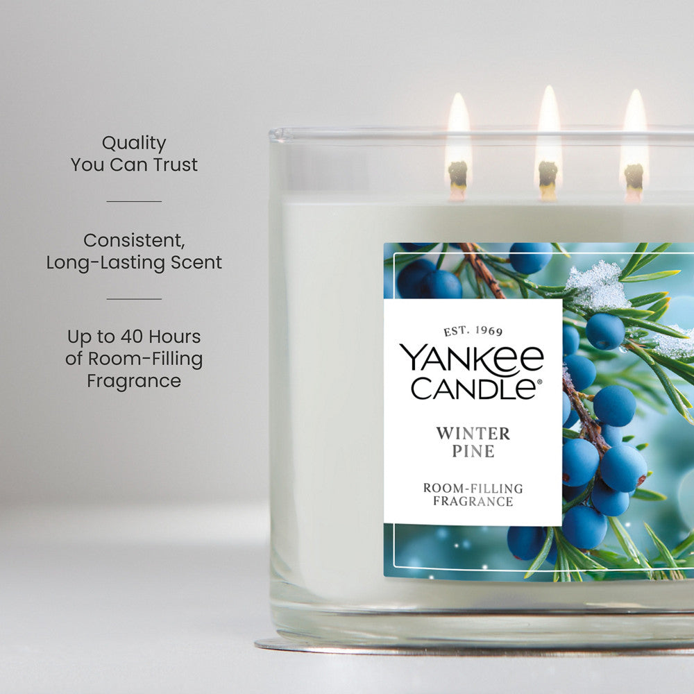Winter Pine 3-Wick Candle