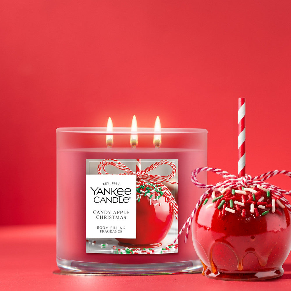 Candy Apple Christmas 3-Wick Candle