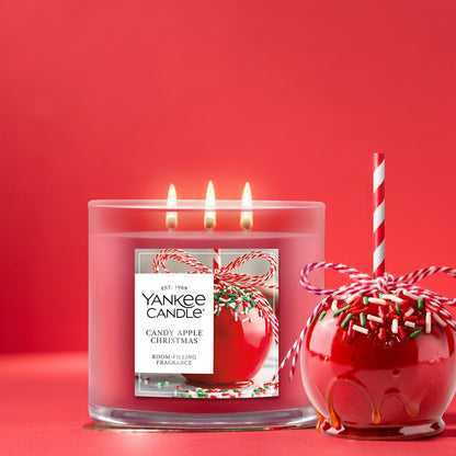 Candy Apple Christmas 3-Wick Candle