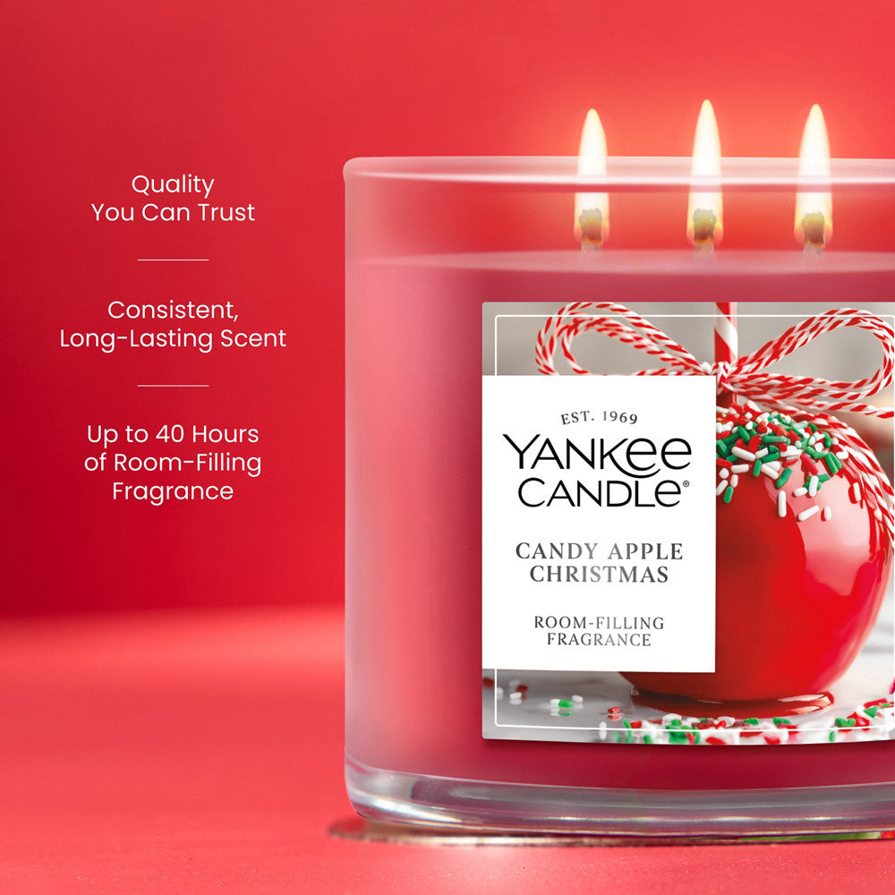 Candy Apple Christmas 3-Wick Candle