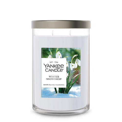 Winter Snowdrop Large Tumbler Candle