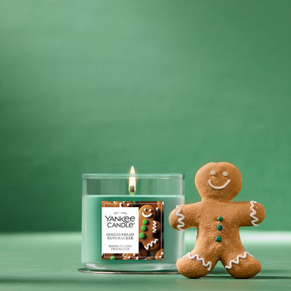 Gingerbread Nutcracker Small Tumbler Candle