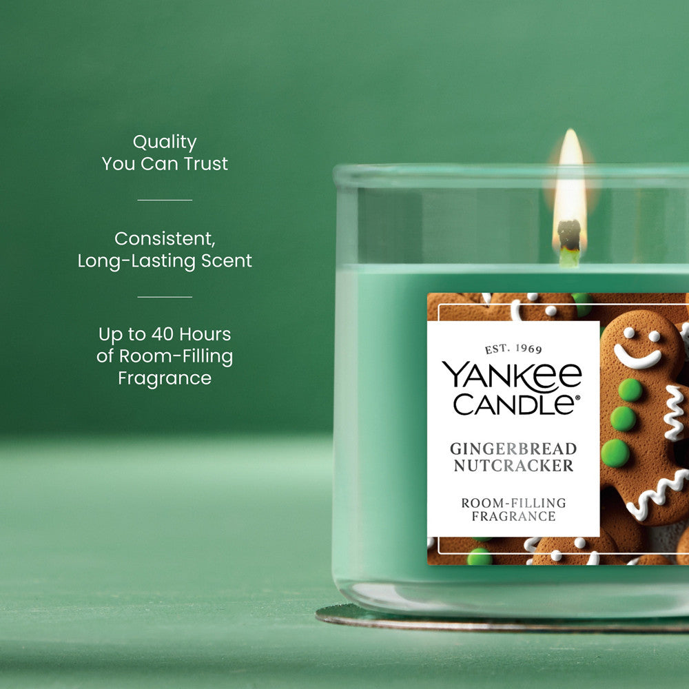 Gingerbread Nutcracker Small Tumbler Candle