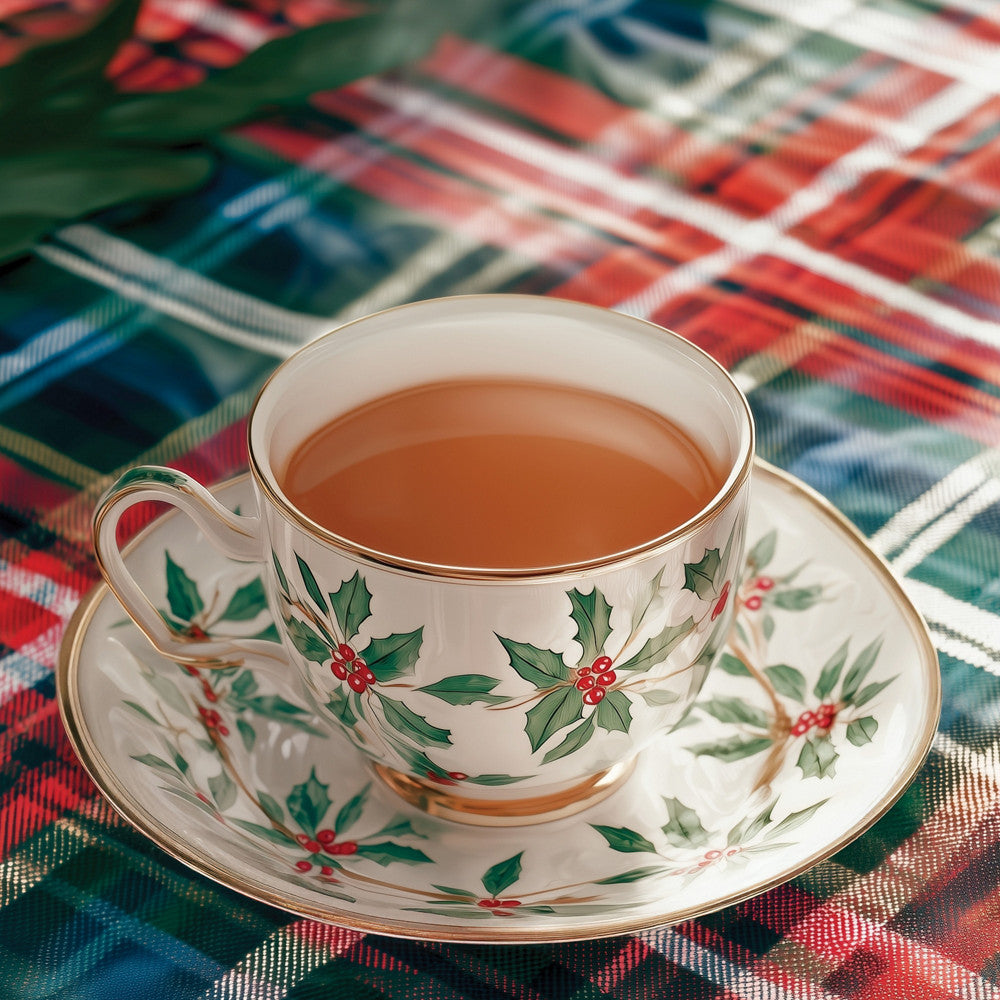 London Christmas Tea Small Tumbler Candle