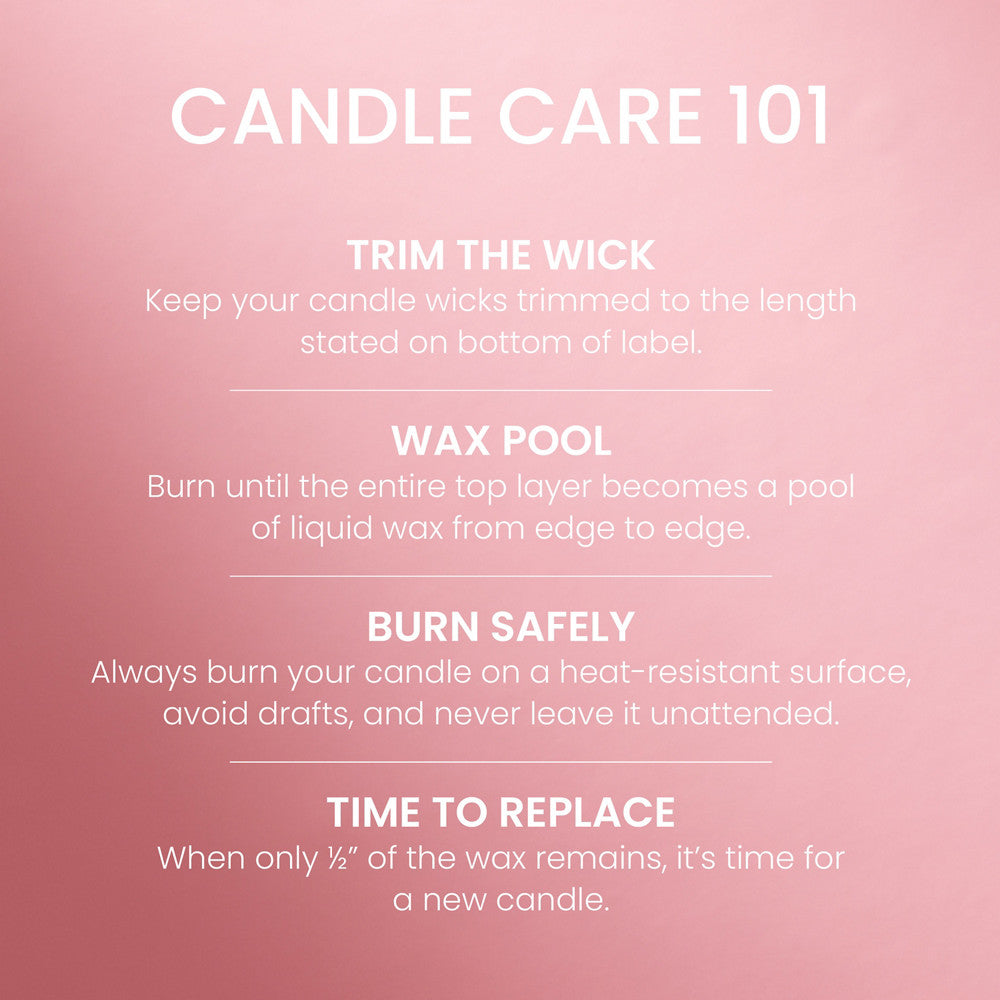 Pink Poinsettia Original Large Jar Candle