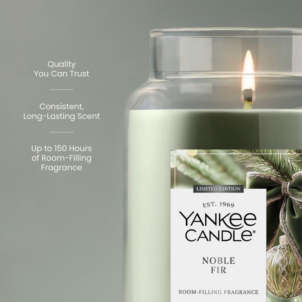 Noble Fir Original Large Jar Candle