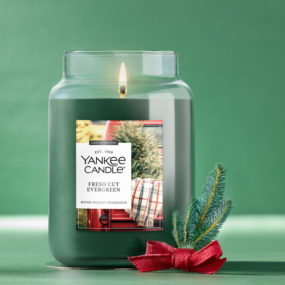 Fresh Cut Evergreen Original Large Jar Candle