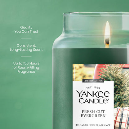 Fresh Cut Evergreen Original Large Jar Candle