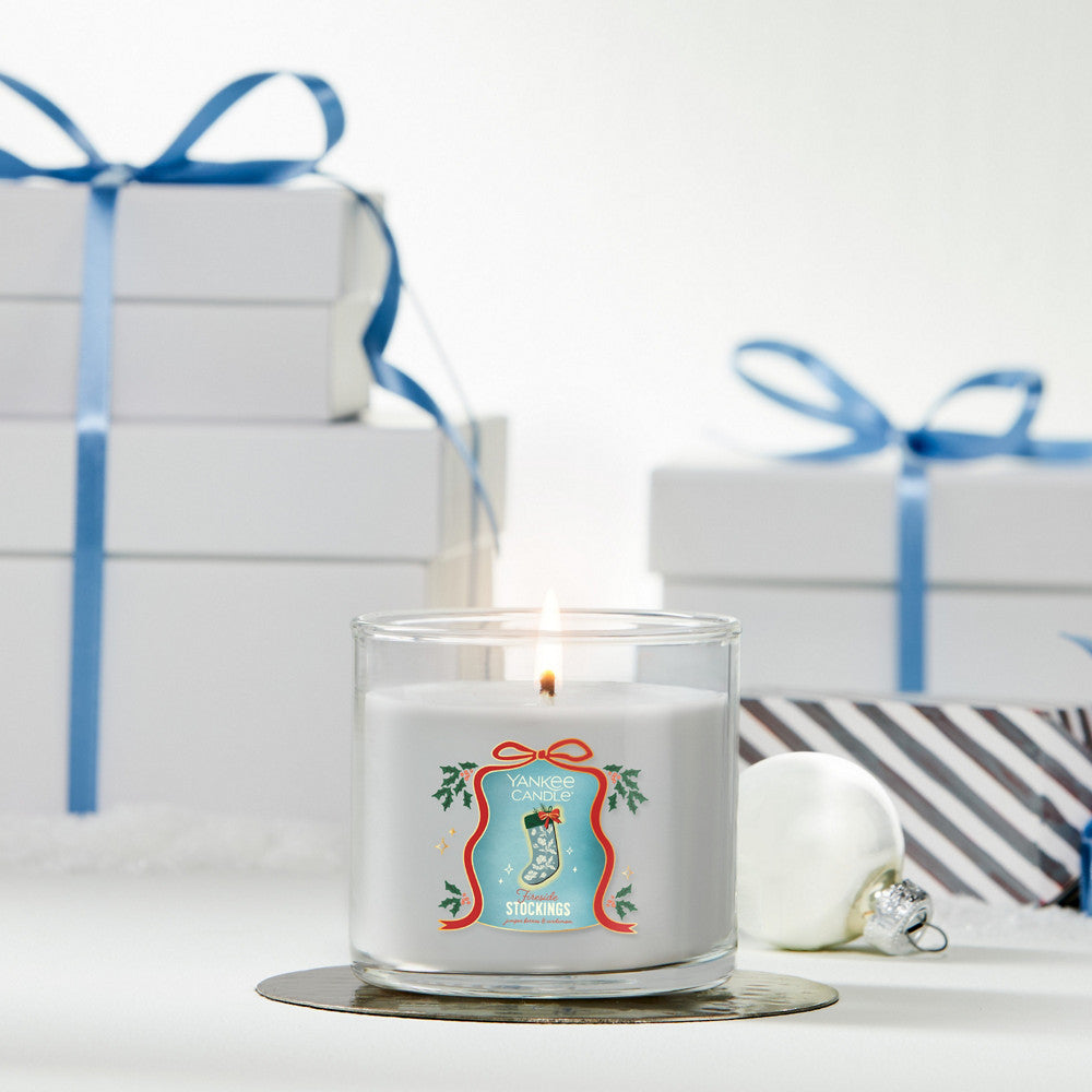 Fireside Stockings Small Tumbler Candle