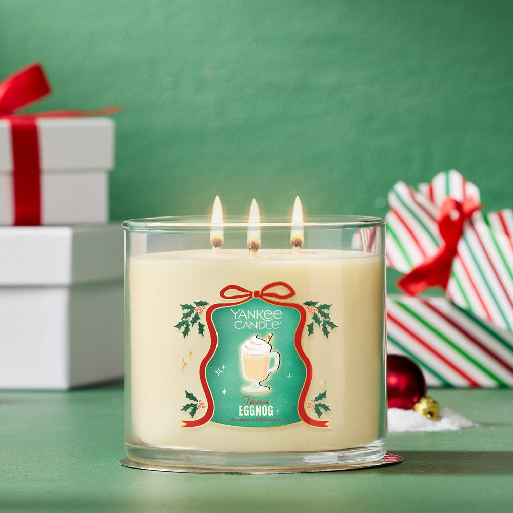 Nana's Eggnog 3-Wick Candle