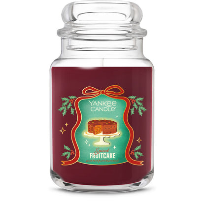 Spiced Fruitcake Original Large Jar Candle