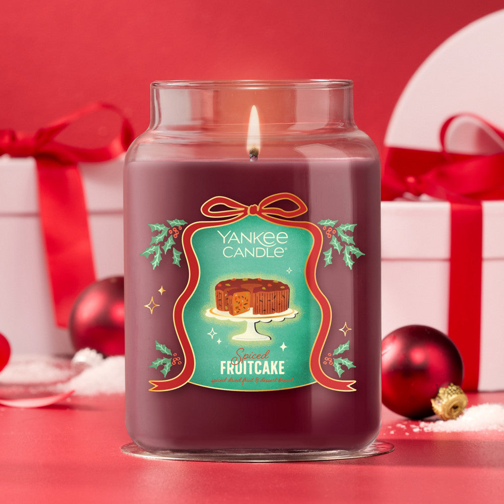 Spiced Fruitcake Original Large Jar Candle