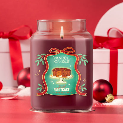 Spiced Fruitcake Original Large Jar Candle