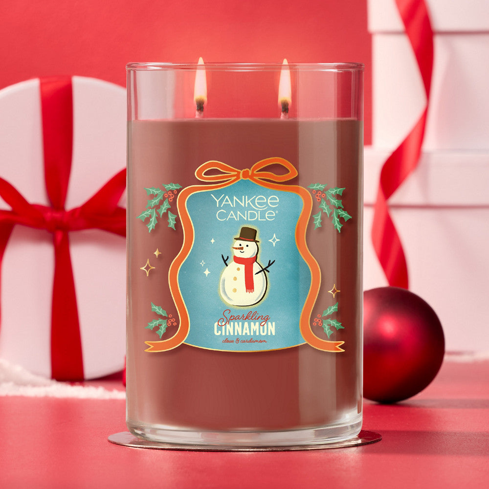 Sparkling Cinnamon Large Tumbler Candle