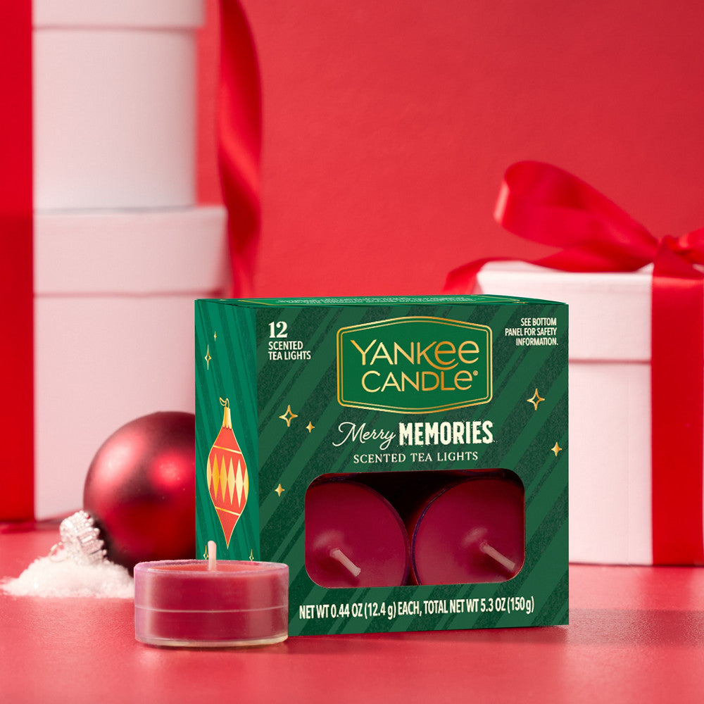 Merry Memories Scented Tea Light Candles
