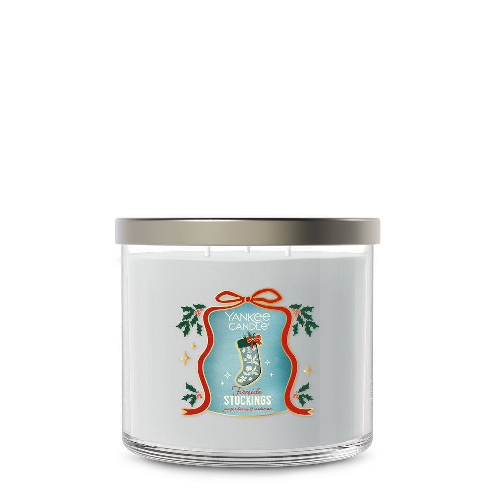 Fireside Stockings 3-Wick Candle