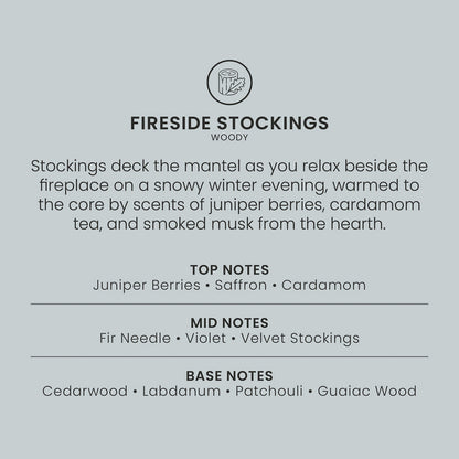 Fireside Stockings 3-Wick Candle