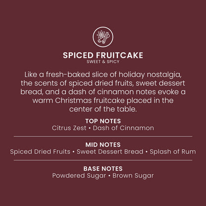Spiced Fruitcake Small Tumbler Candle