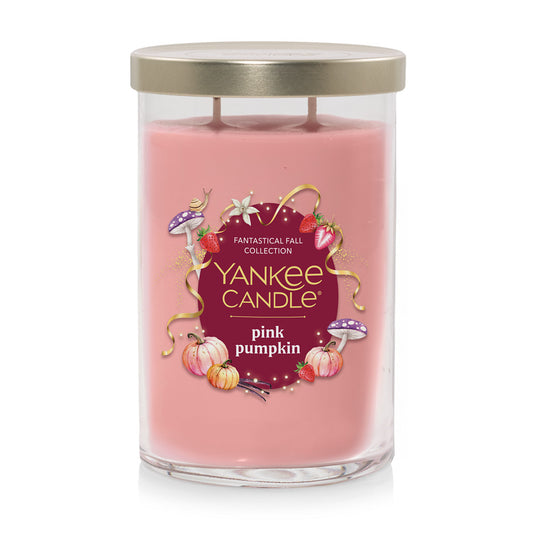 Pink Pumpkin Large Tumbler Candle