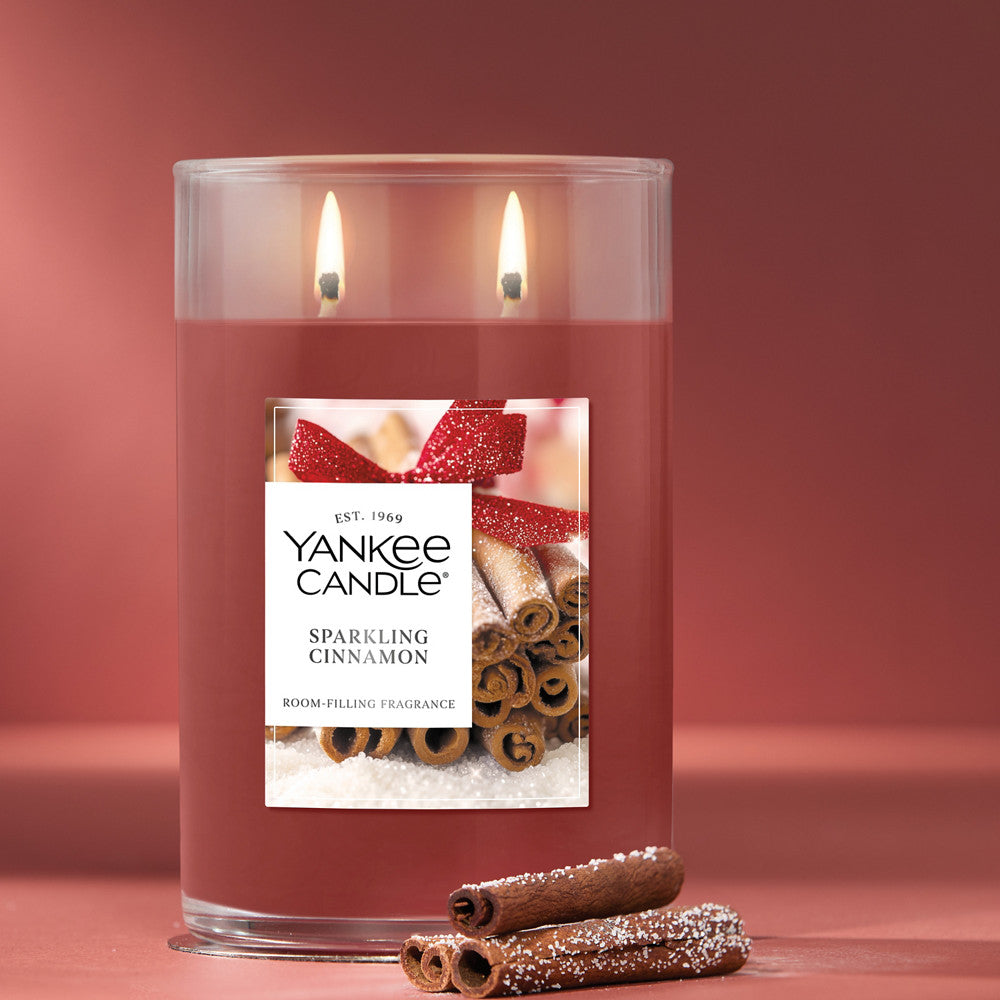 Sparkling Cinnamon Large Tumbler Candle