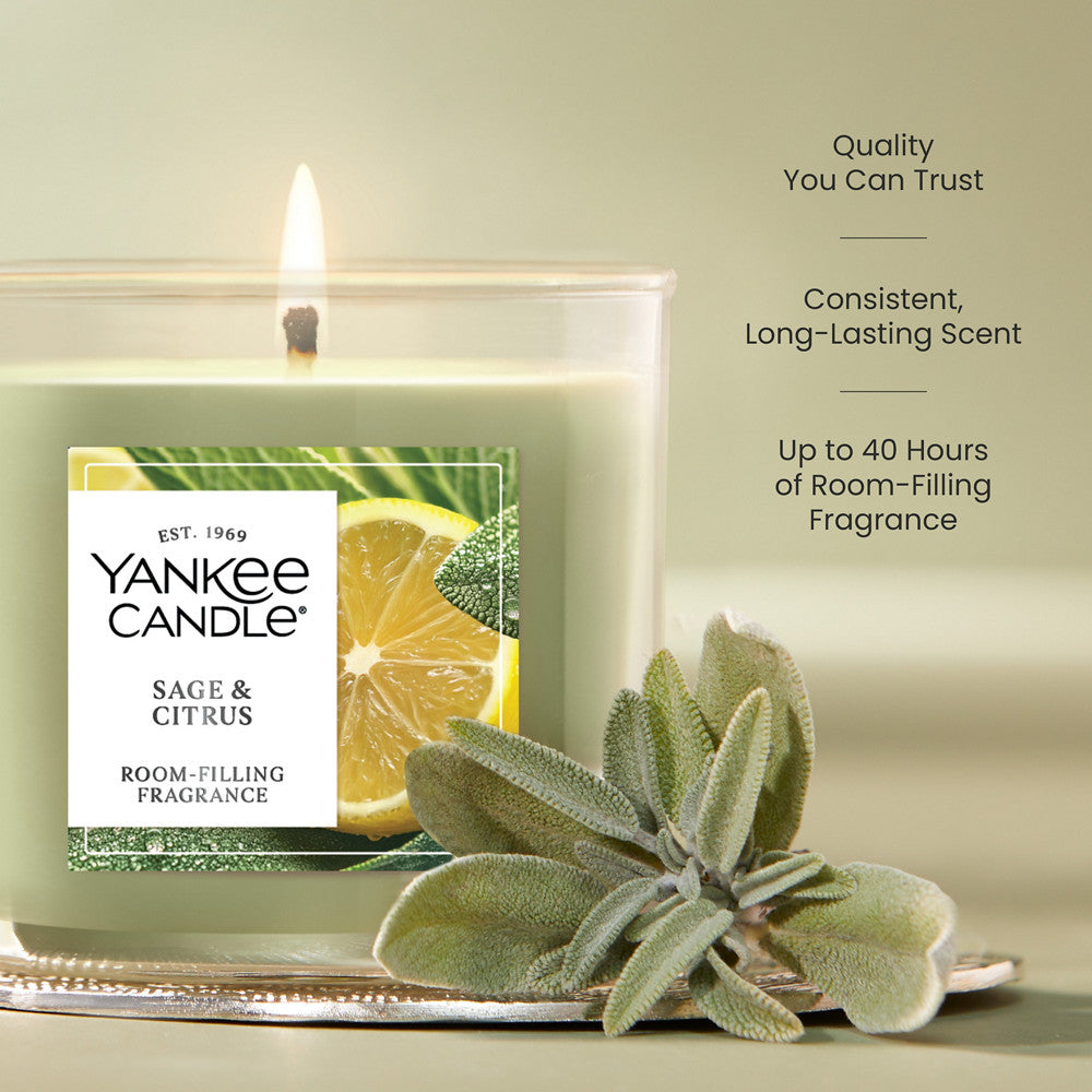 Sage & Citrus Small Tumbler Candle