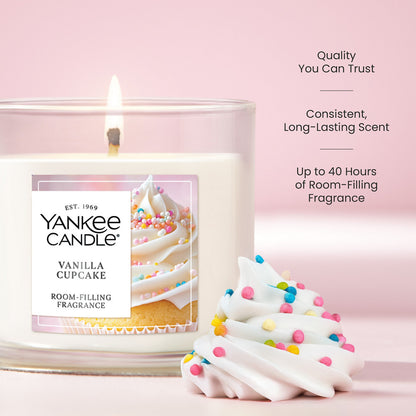 Vanilla Cupcake Small Tumbler Candle