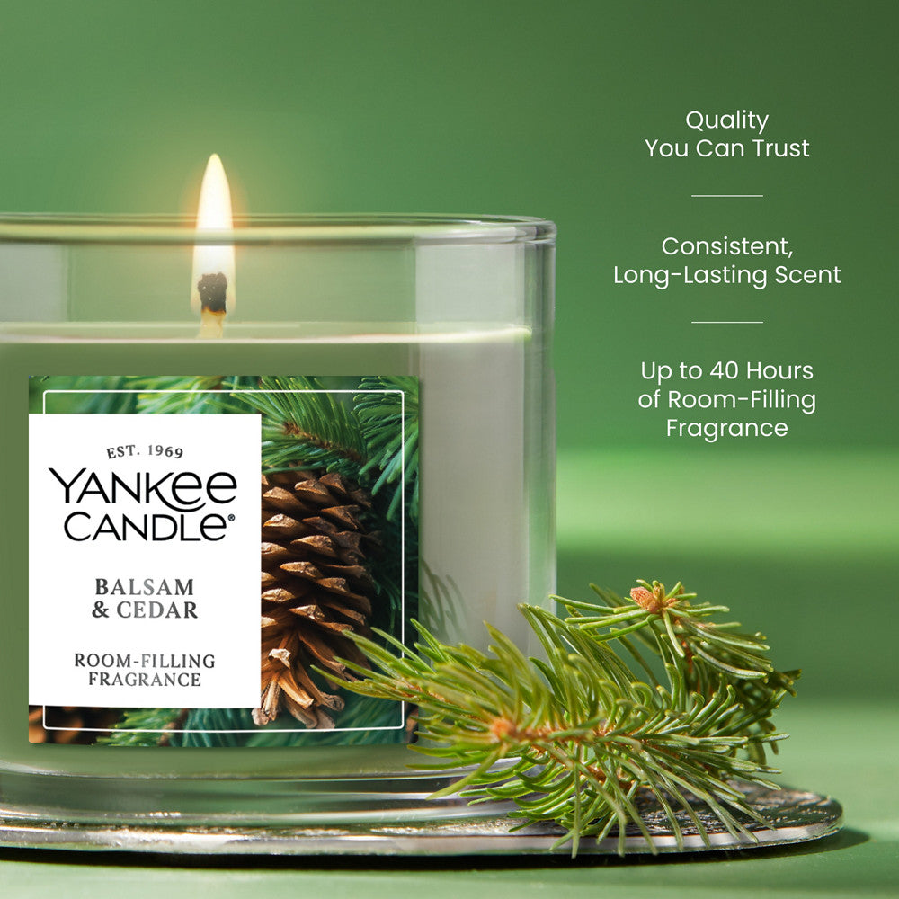 Balsam & Cedar Small Tumbler Candle
