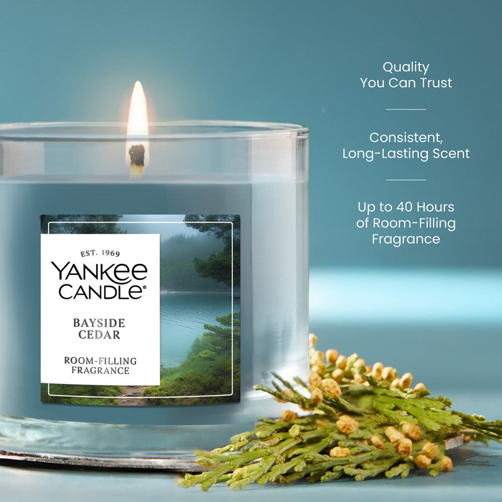 Bayside Cedar Small Tumbler Candle