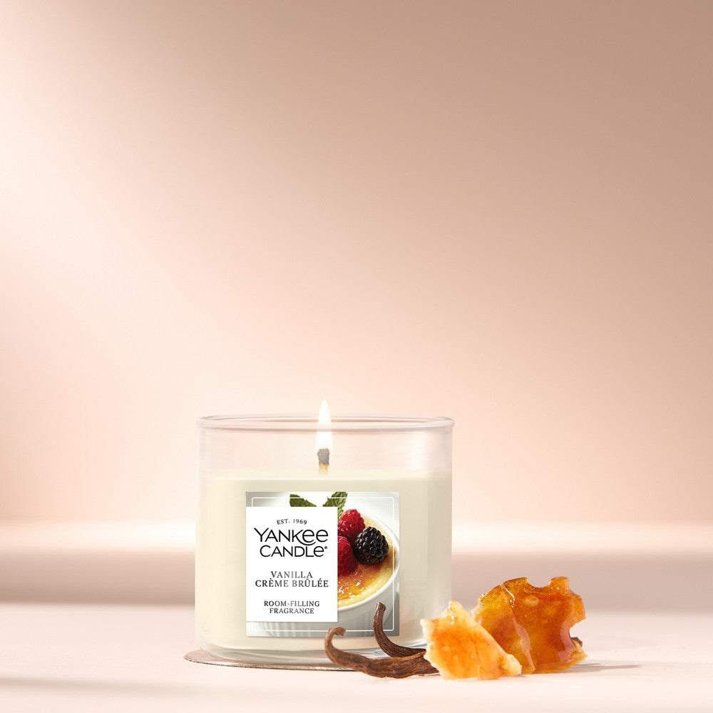 Vanilla Crème Brûlée Small Tumbler Candle
