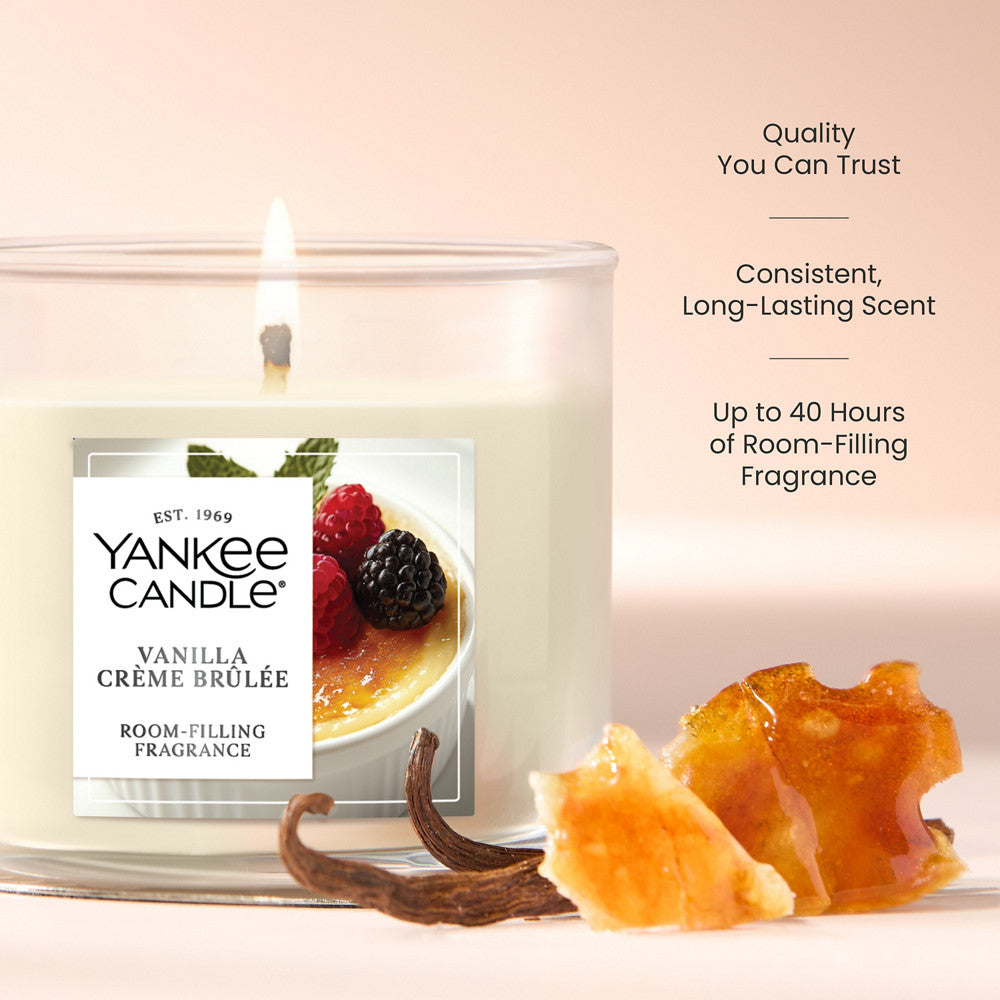 Vanilla Crème Brûlée Small Tumbler Candle