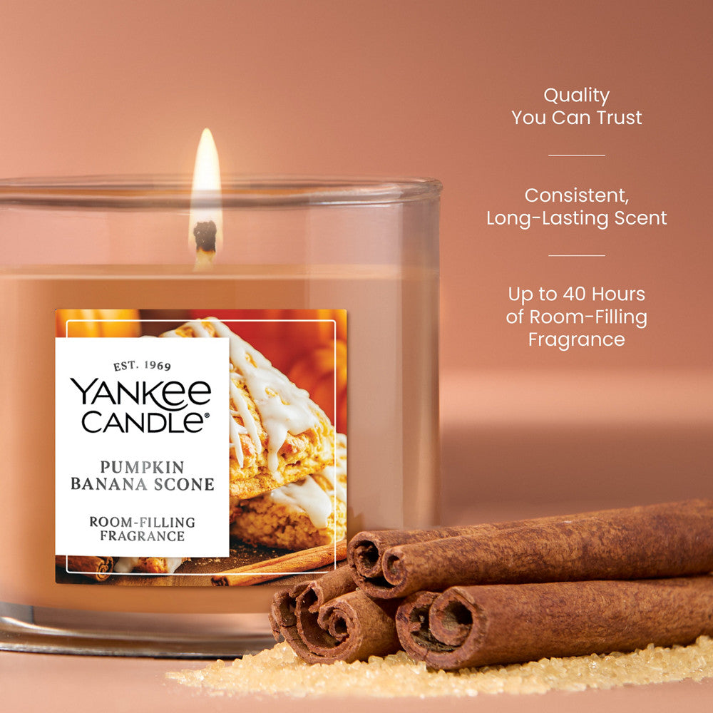 Pumpkin Banana Scone Small Tumbler Candle