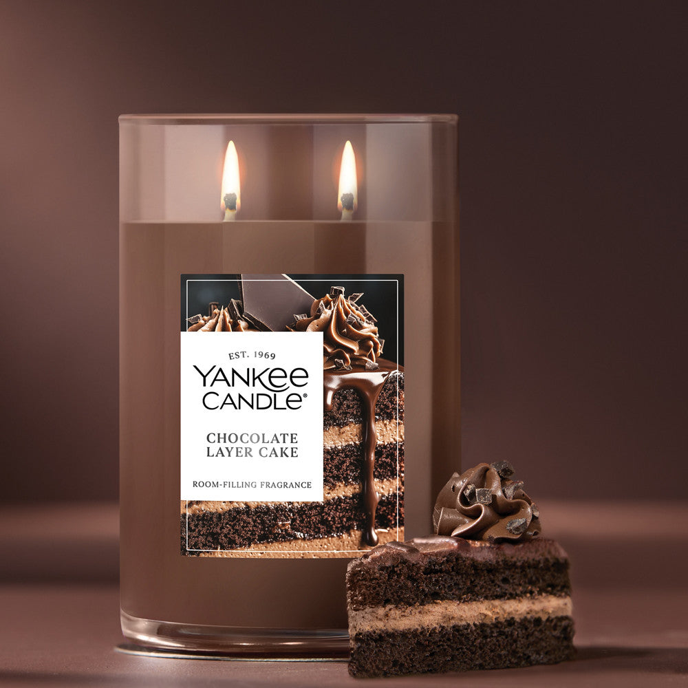 Chocolate Layer Cake Large Tumbler Candle