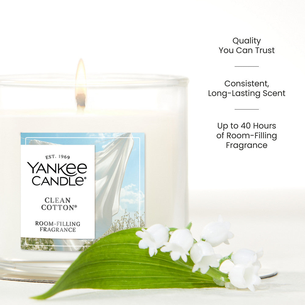 Clean Cotton® Small Tumbler Candle