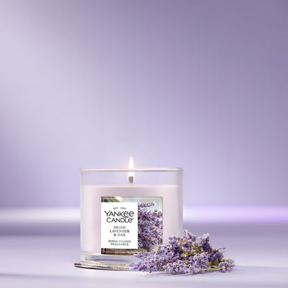 Dried Lavender & Oak Small Tumbler Candle